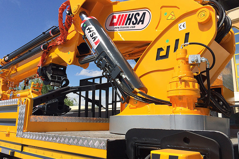HS 90 (30 TONNE) Hydraulic Folding Boom Crane