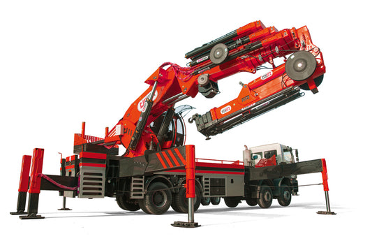 HS 195 (65 TON) Hydraulic Folding Boom Crane 