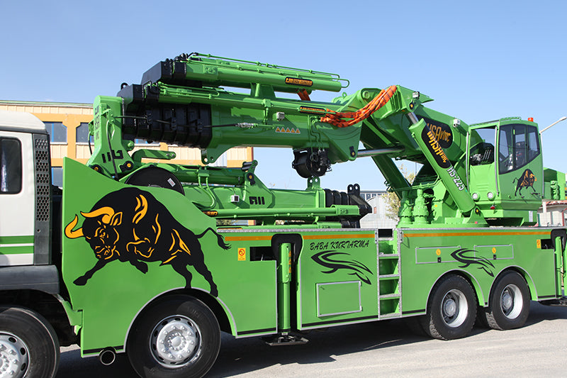 HS 225 (75 TONNE) Hydraulic Folding Boom Crane