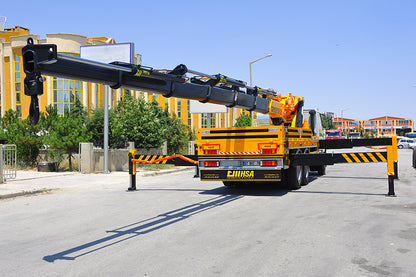 TREX-HS 75-80 (25-27 TON's) Truck mounting Hydraulic Folding Boom Crane